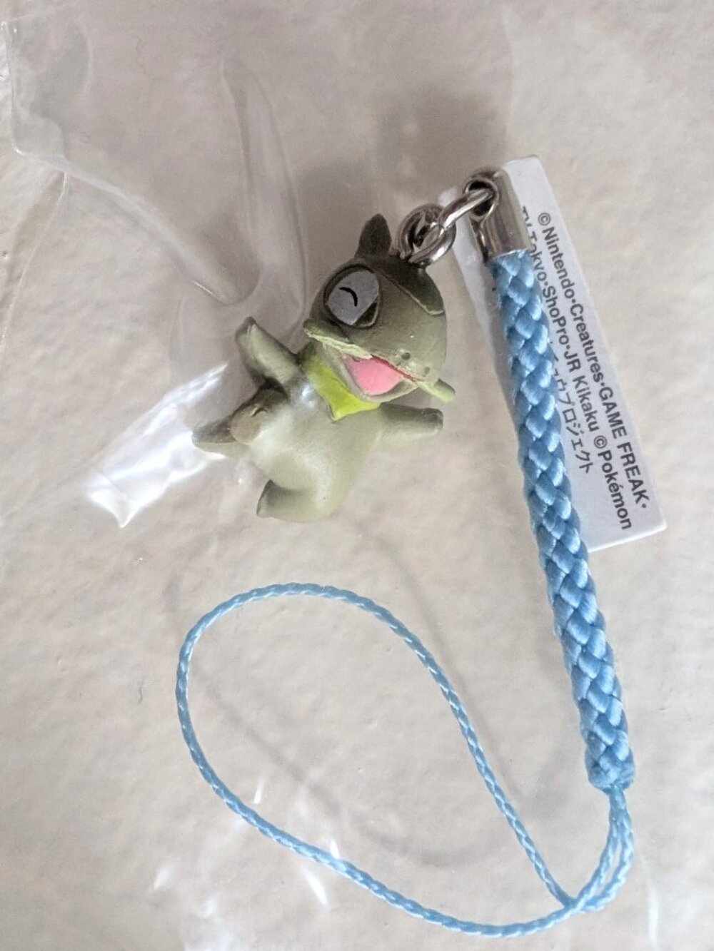 Axew Pokemon Netsuke Mascot Strap Figure Takara Tomy Arts 2014 Japan